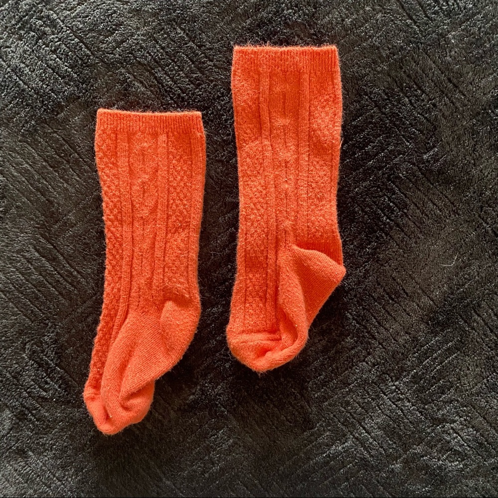 🍂🧡Pumpkin Spice Cable Knit Knee High Socks.🧡🍂